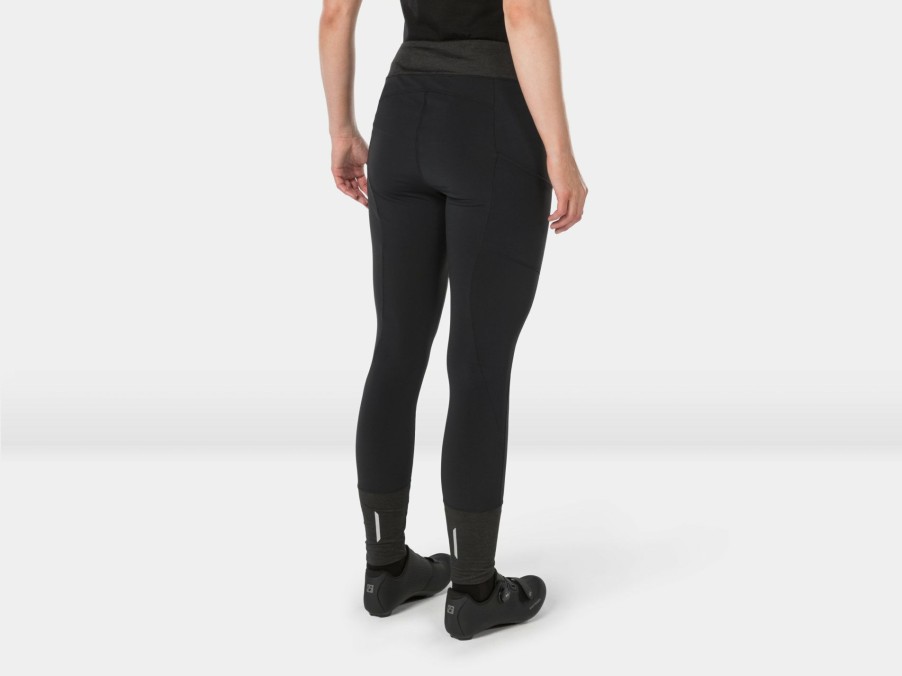 Apparel Trek Tights & Pants | Bontrager Kalia Women'S Thermal Fitness Bike Tight Black