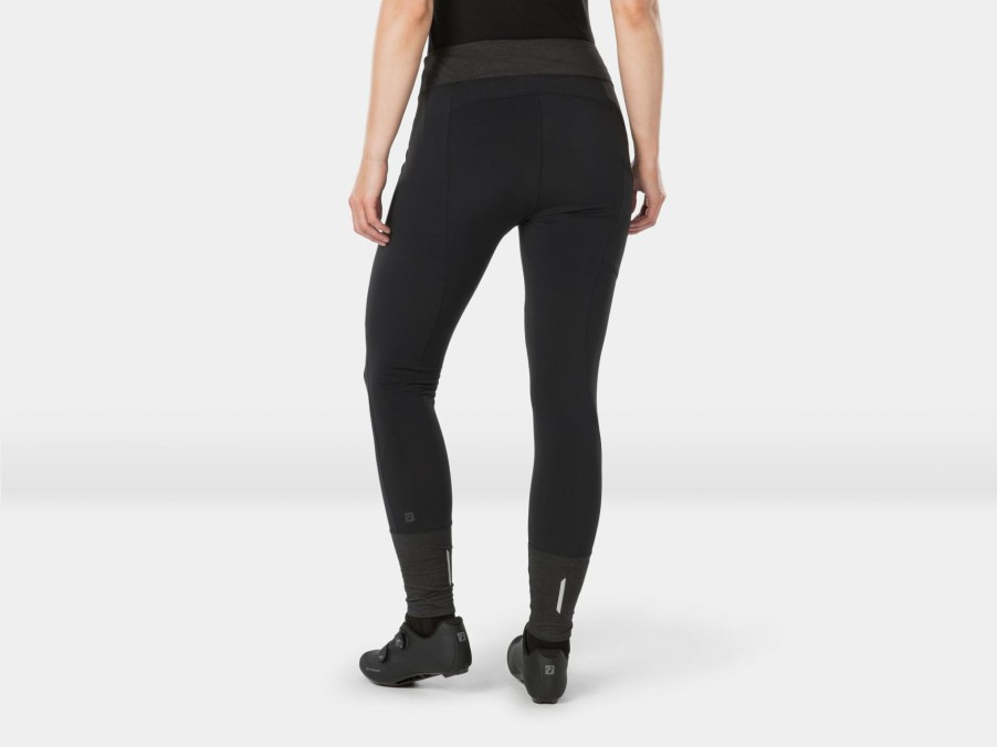 Apparel Trek Tights & Pants | Bontrager Kalia Women'S Thermal Fitness Bike Tight Black