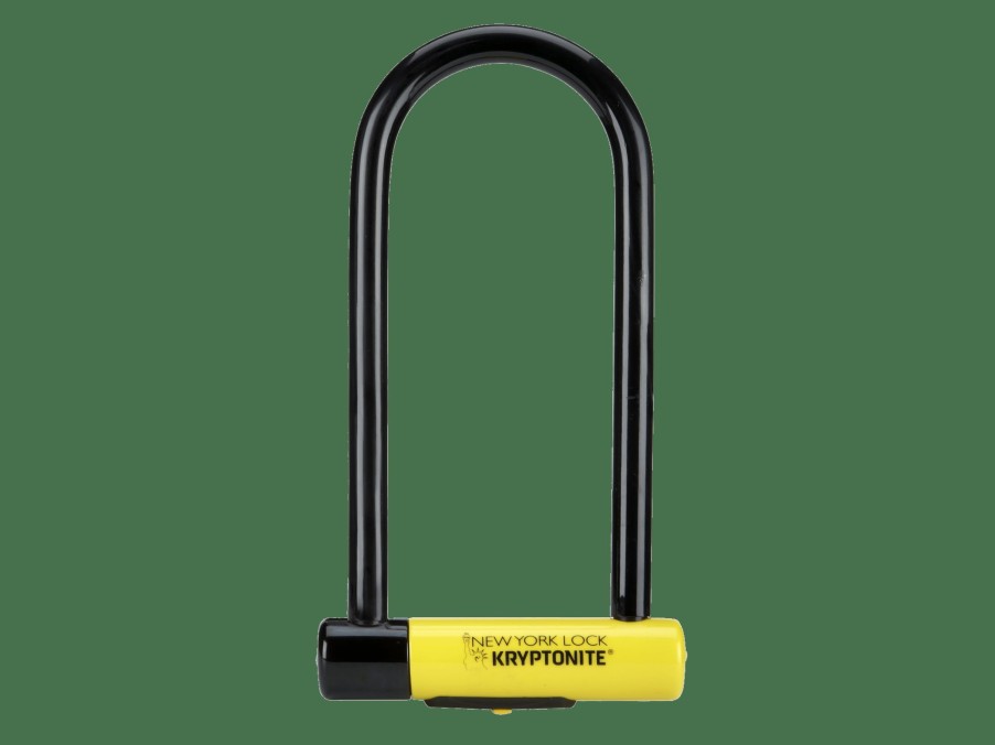 Accessories Trek Locks | Kryptonite New-U New York Ls U-Lock Black