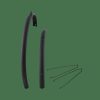 Accessories Trek Fenders | Electra Loft 7I Eq Step-Over Medium 700C Fender Set Black