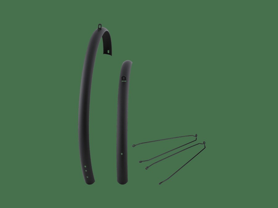 Accessories Trek Fenders | Electra Loft 7I Eq Step-Over Medium 700C Fender Set Black