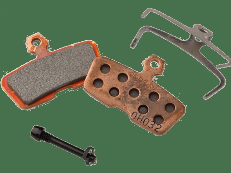 Parts Trek Brakes & Levers | Sram Code Steel Backed Metallic Disc Brake Pads Brown