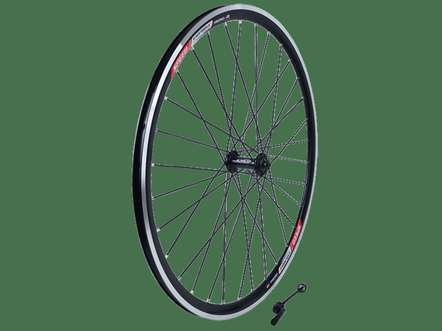 Parts Trek Road Wheels | Sta-Tru 700C Qr Double-Wall Aero Alloy Road Wheel Black