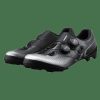 Apparel Trek Mountain Bike Shoes | Shimano Xc702 Men'S Mountain Bike Shoe Black/Silver