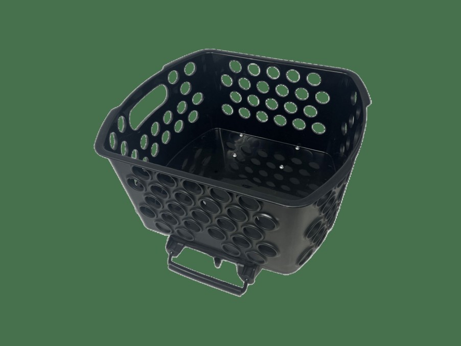 Accessories Trek Baskets | Bikase Dairyman X Rear Bike Basket Black