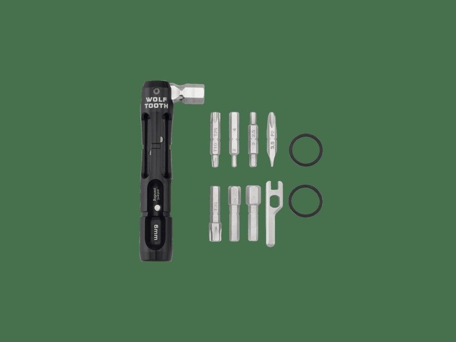 Parts Trek Tools & Maintenance | Wolf Tooth Encase System Hex Bit Wrench Multi-Tool Black