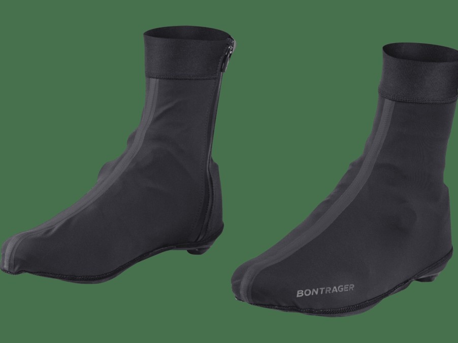 Apparel Trek Booties & Toe Covers | Bontrager Waterproof Cycling Shoe Cover Black