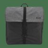 Accessories Trek Bags & Panniers | Electra Heather Charcoal Pannier Bag Black/Grey