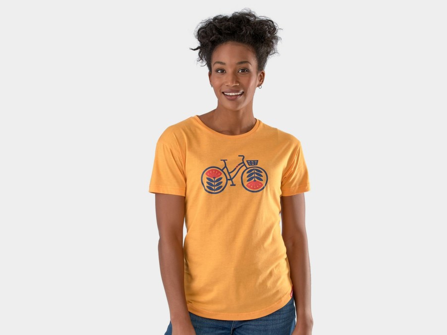 Apparel Trek T-Shirts | Trek Basket Bike Women'S T-Shirt Marigold