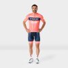 Apparel Trek Team Wear | Santini Trek-Segafredo Men'S Team Replica Training Jersey Radioactive Coral