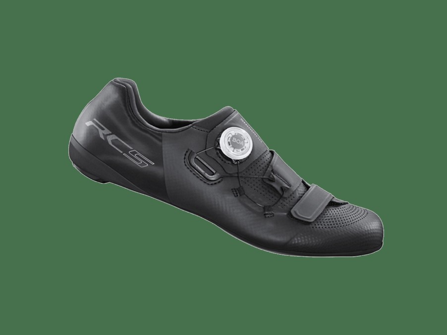 Apparel Trek Road Bike Shoes | Shimano Rc502 Men'S Road Cycling Shoe Black