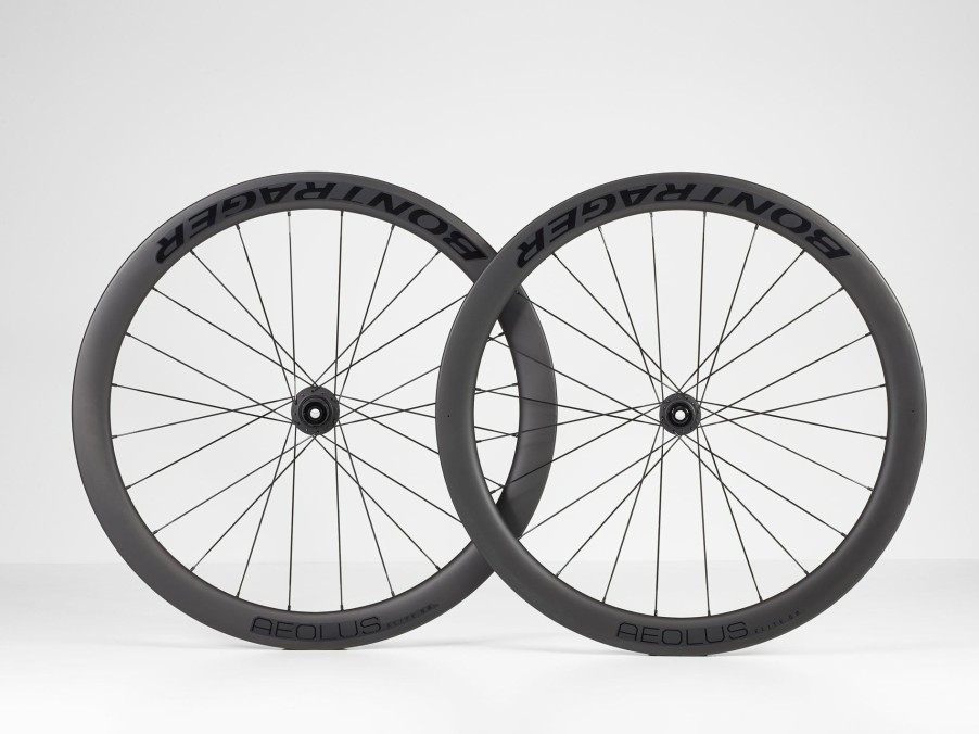 Parts Trek Road Wheels | Bontrager Aeolus Elite 50 Tlr Disc Road Wheel Black