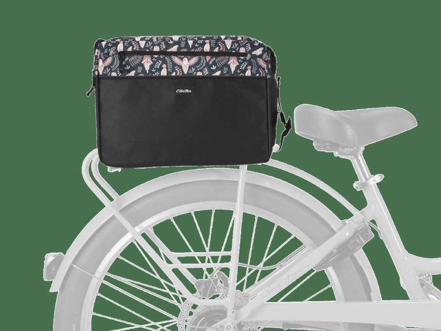 Accessories Trek Bags & Panniers | Electra Fern Rear Rack Trunk Bag Dark Green