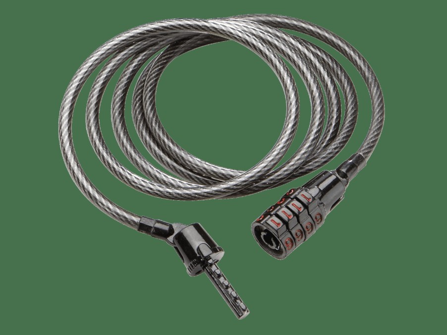 Accessories Trek Locks | Kryptonite Keeper 512 Combo Cable Lock Grey