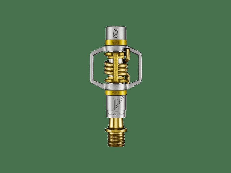 Parts Trek Pedals | Crankbrothers Eggbeater 11 Pedal Set Gold/Silver