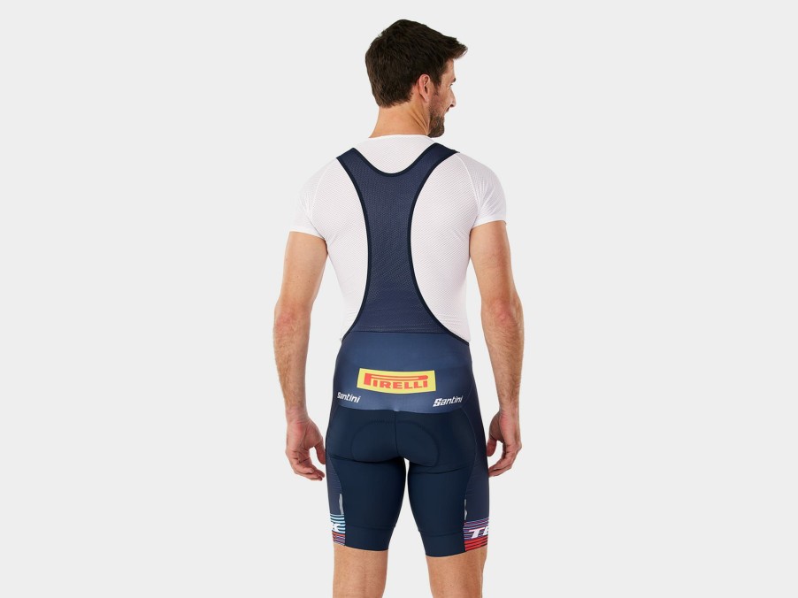 Apparel Trek Team Wear | Santini Trek Factory Racing Men'S Team Replica Bib Short Dark Blue