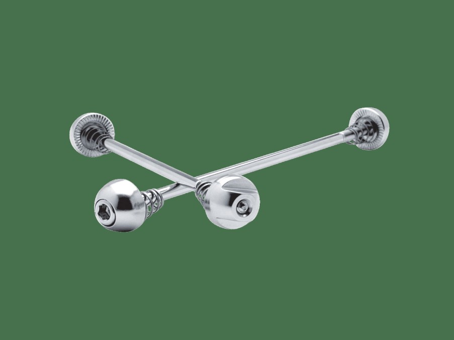 Accessories Trek Locks | Delta Axlerodz Bolt-On Security Skewers Silver