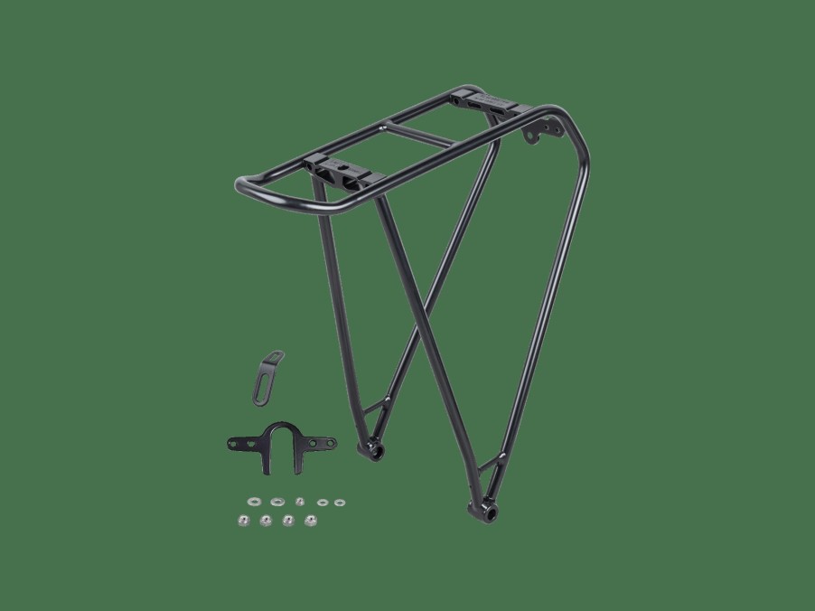 Accessories Trek Bike Racks | Racktime Polo Rear Rack Black