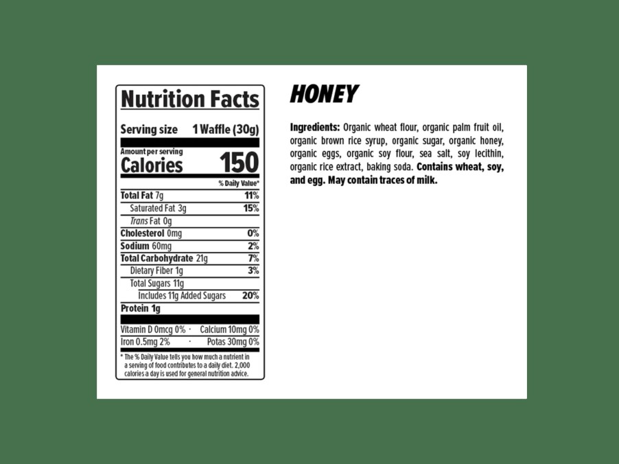 Accessories Trek Nutrition | Honey Stinger Organic Waffle Box Of 12