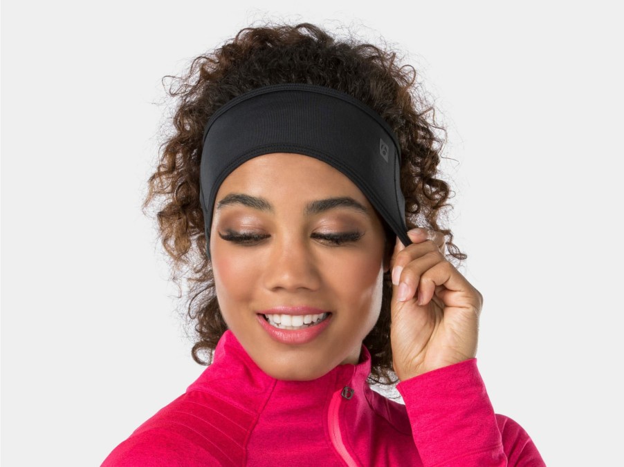 Apparel Trek Cycling Caps & Headwear | Bontrager Thermal Cycling Headband Black