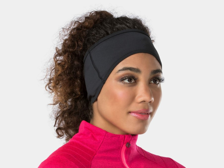 Apparel Trek Cycling Caps & Headwear | Bontrager Thermal Cycling Headband Black