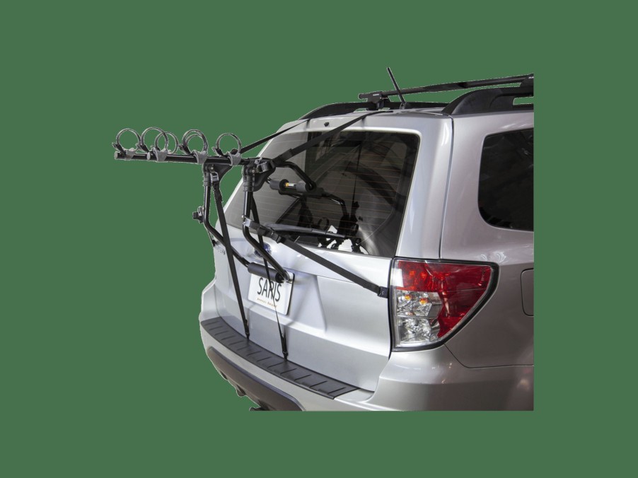 Accessories Trek Car Racks | Saris Guardian 3-Bike Trunk Rack