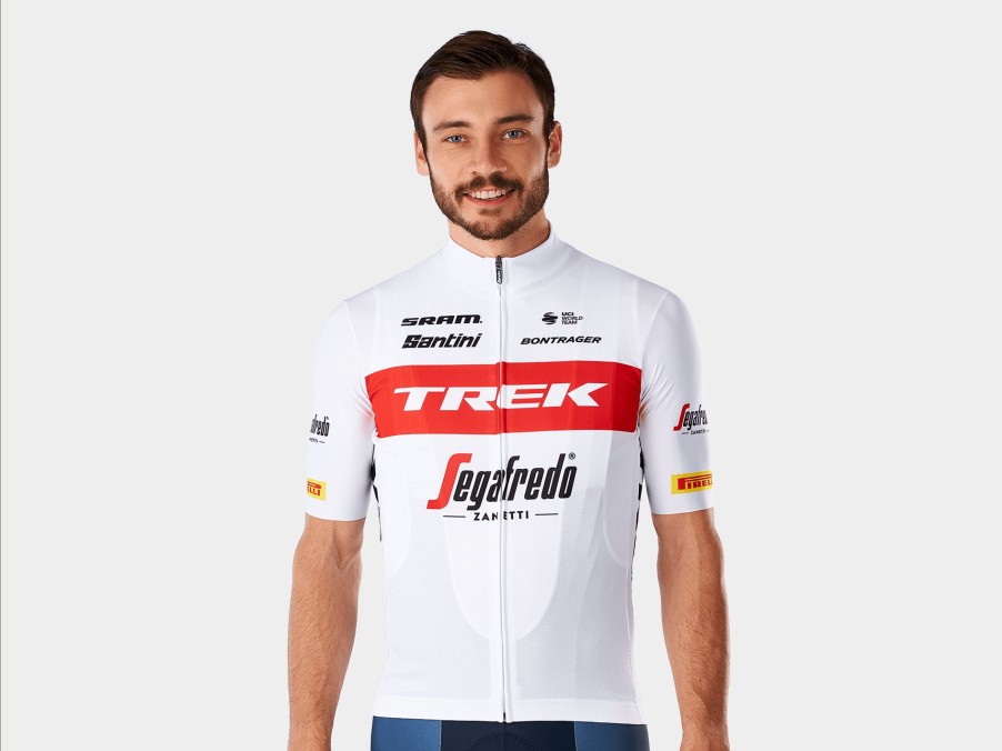 Apparel Trek Team Wear | Santini Trek-Segafredo Men'S Team Replica Race Jersey White/Red