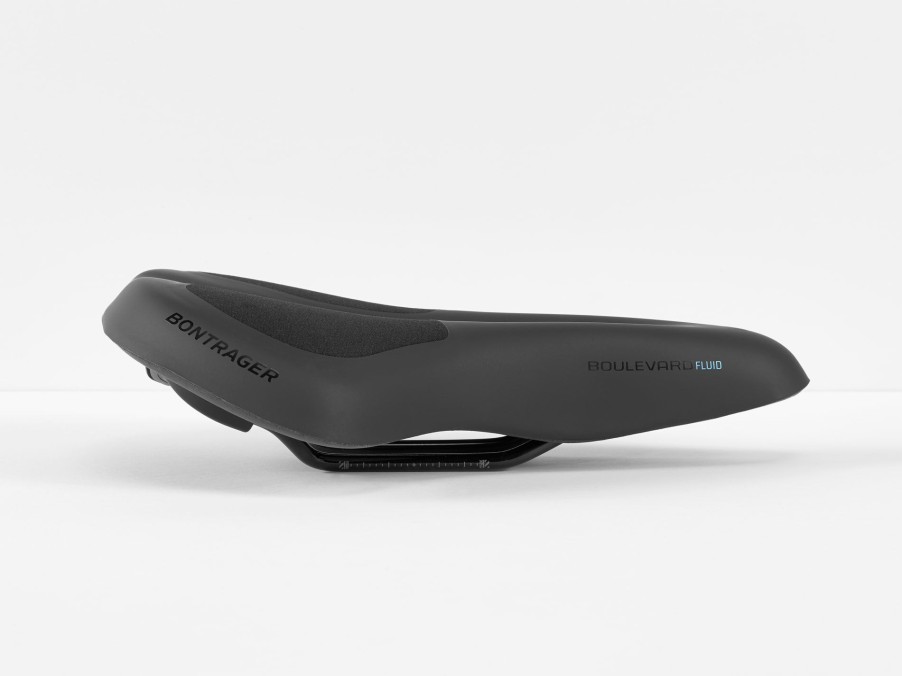 Parts Trek Saddles | Bontrager Boulevard Fluid Bike Saddle Black