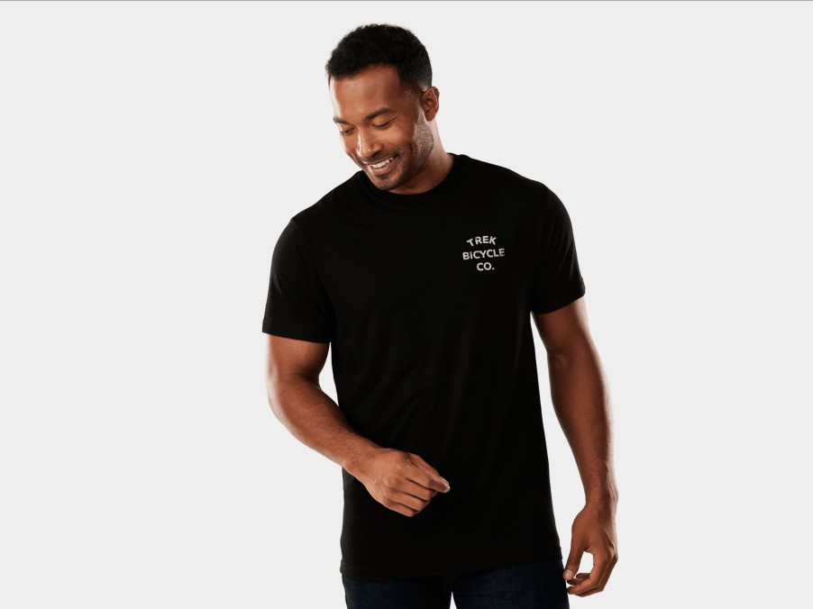 Apparel Trek T-Shirts | Trek Bicycle Co Pedal 365 Unisex T-Shirt Black