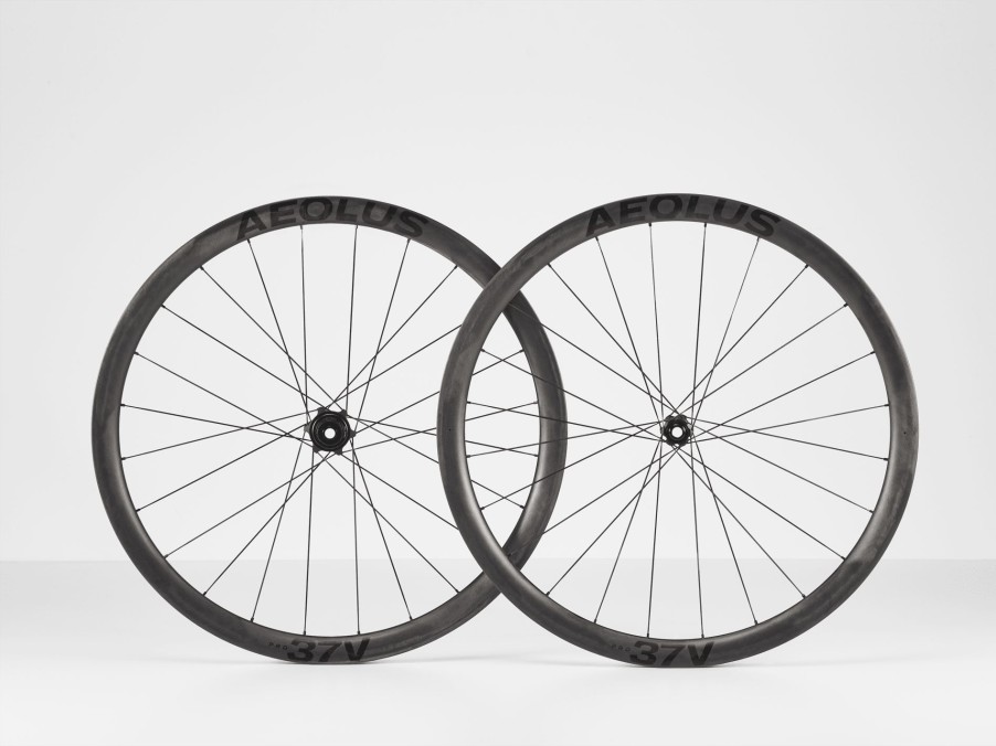 Parts Trek Road Wheels | Bontrager Aeolus Pro 37V Disc Tlr Road Wheel Black