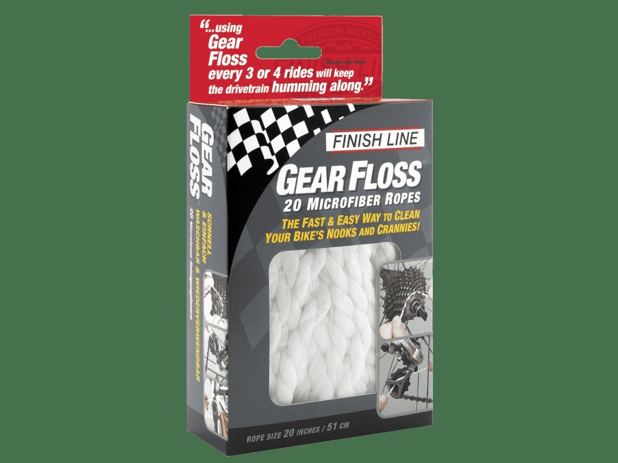 Accessories Trek Cleaning & Lubrication | Finish Line Gear Floss Microfiber Rope