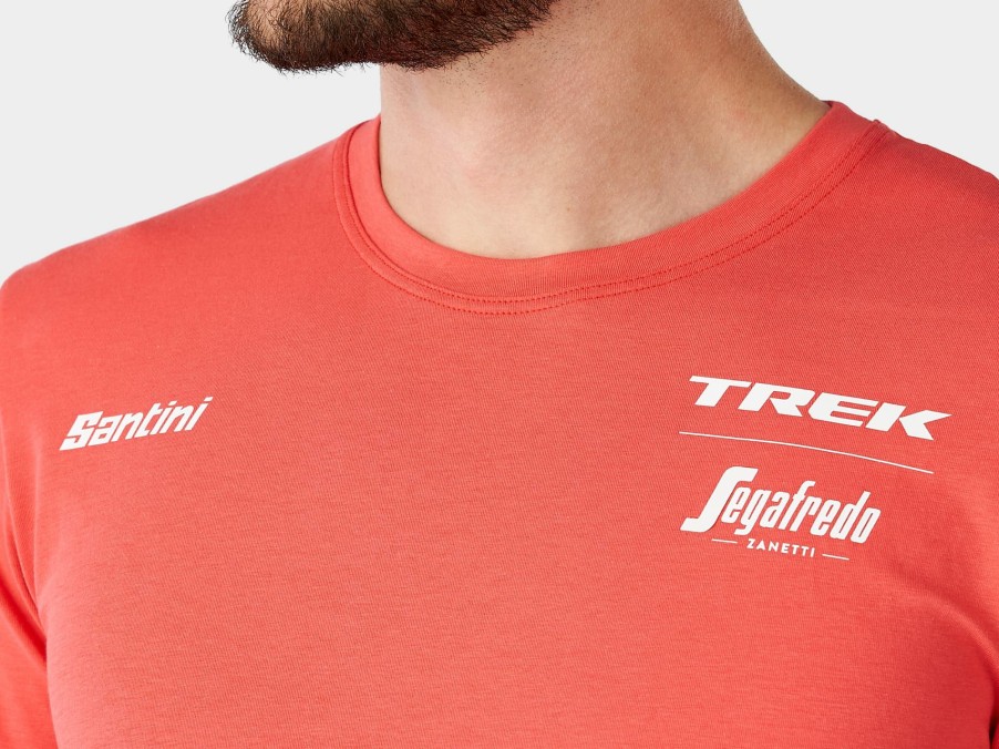 Apparel Trek T-Shirts | Santini Trek-Segafredo Men'S Team T-Shirt Dark Blue