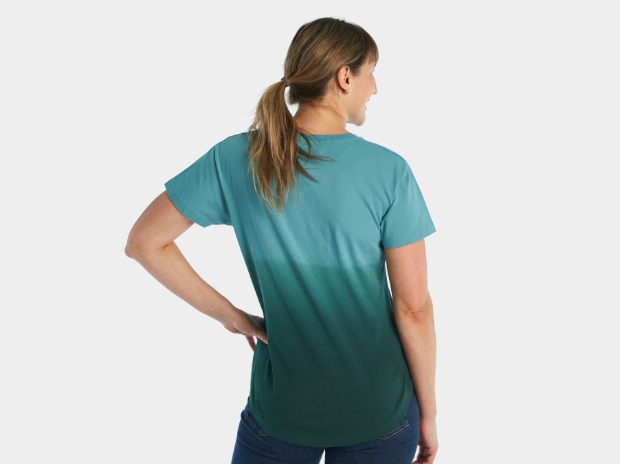 Apparel Trek Casual Wear | Trek Fade Women'S T-Shirt Dark Teal