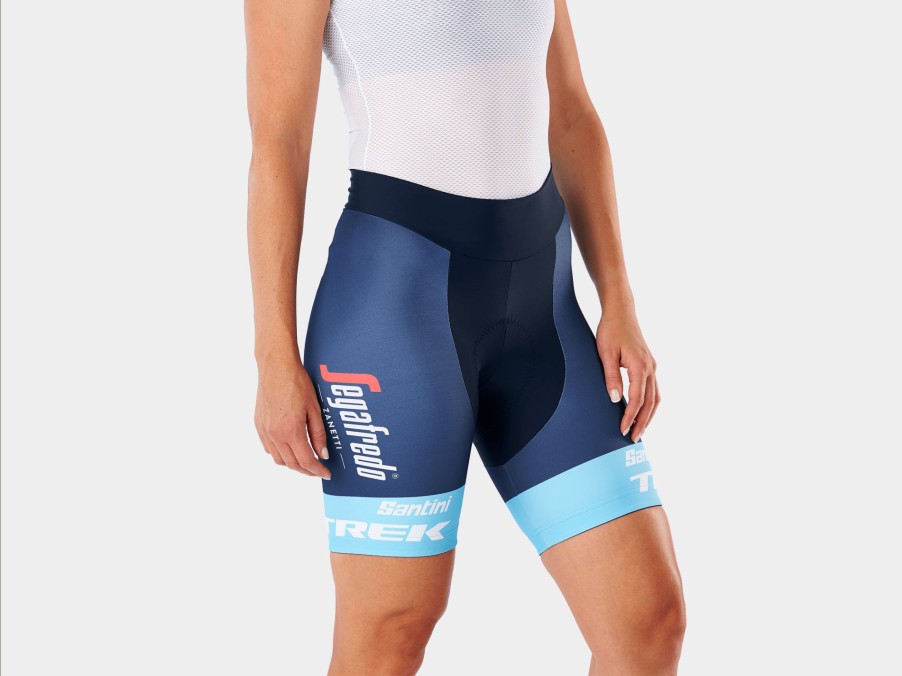 Apparel Trek Team Wear | Santini Trek-Segafredo Women'S Team Replica Short Dark Blue