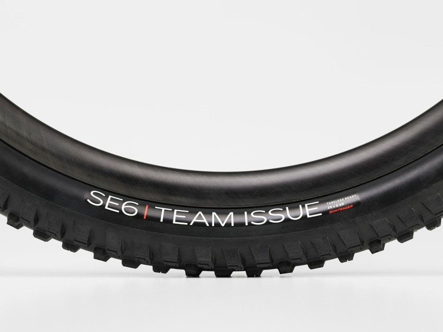 Parts Trek Mountain Tires | Bontrager Se6 Team Issue Tlr Mtb Tire Black