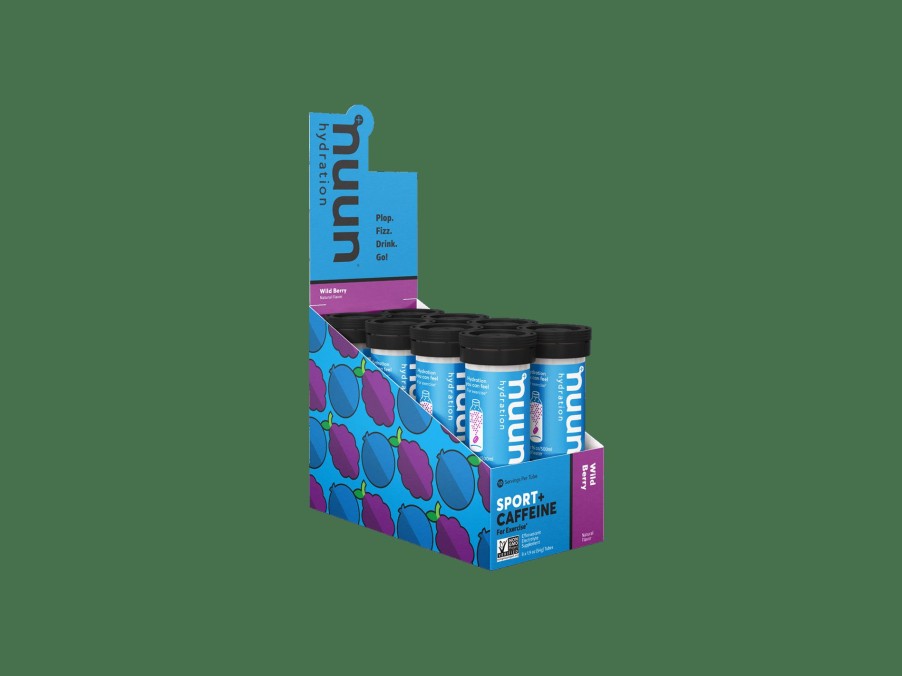 Accessories Trek Nutrition | Nuun Sport + Caffeine Hydration Tablets Box Of 8 Tubes