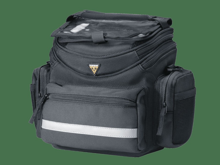 Accessories Trek Bags & Panniers | Topeak Tourguide Handlebar Bag Black