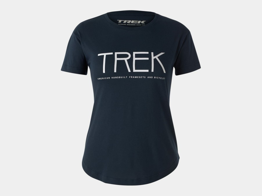 Apparel Trek T-Shirts | Trek Vintage Logo Women'S T-Shirt Navy