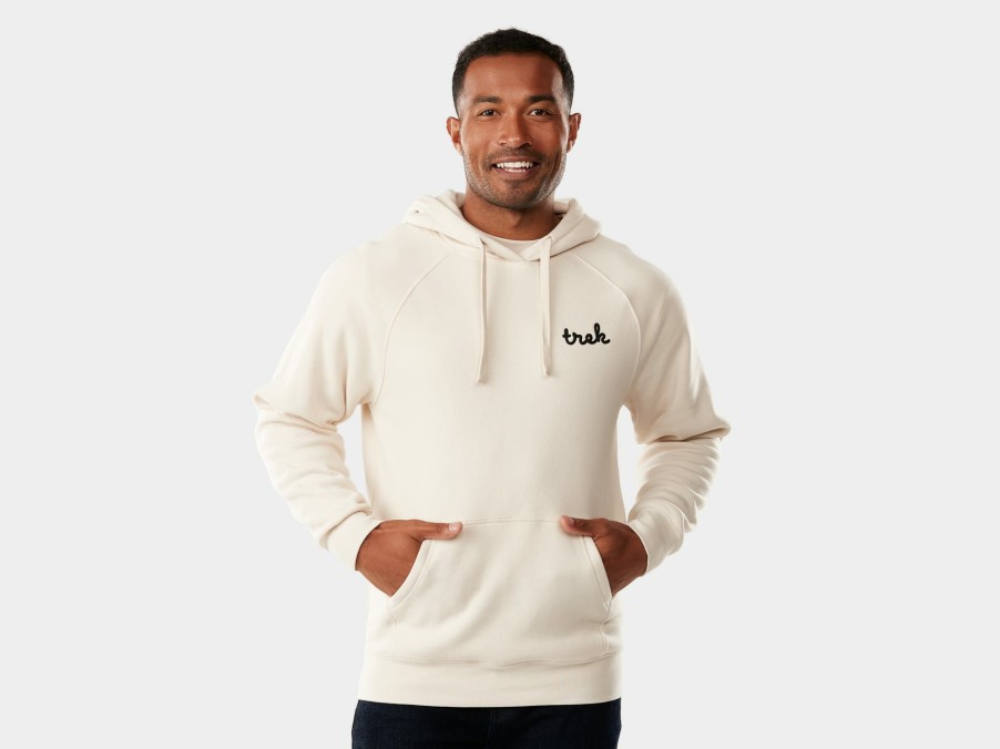 Apparel Trek Casual Wear | Trek Chain Stitch Unisex Hoodie Cream