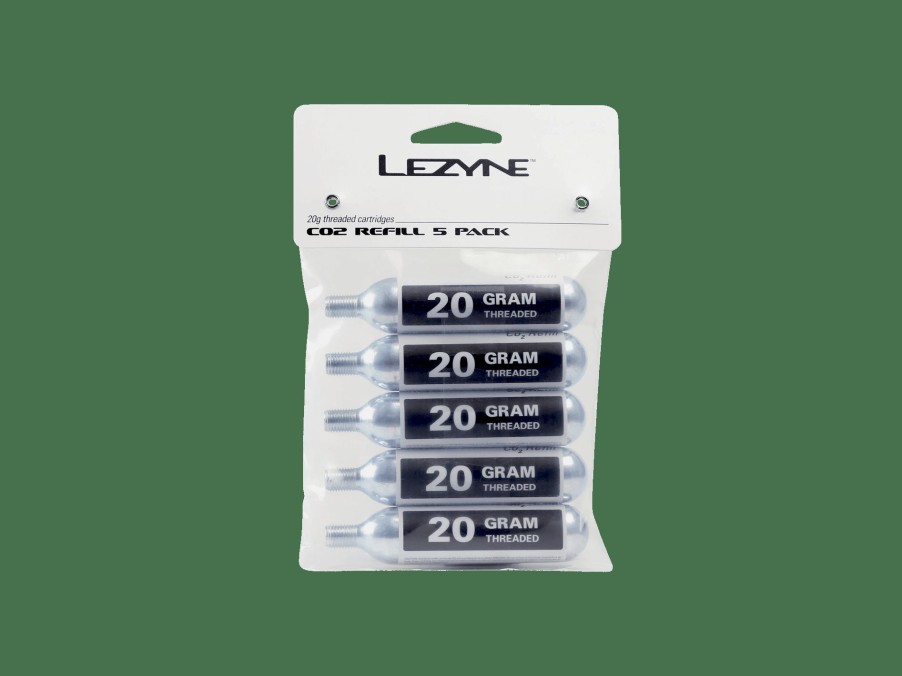 Accessories Trek Pumps | Lezyne 20 Gram Co₂ Cartridges 5 Pack