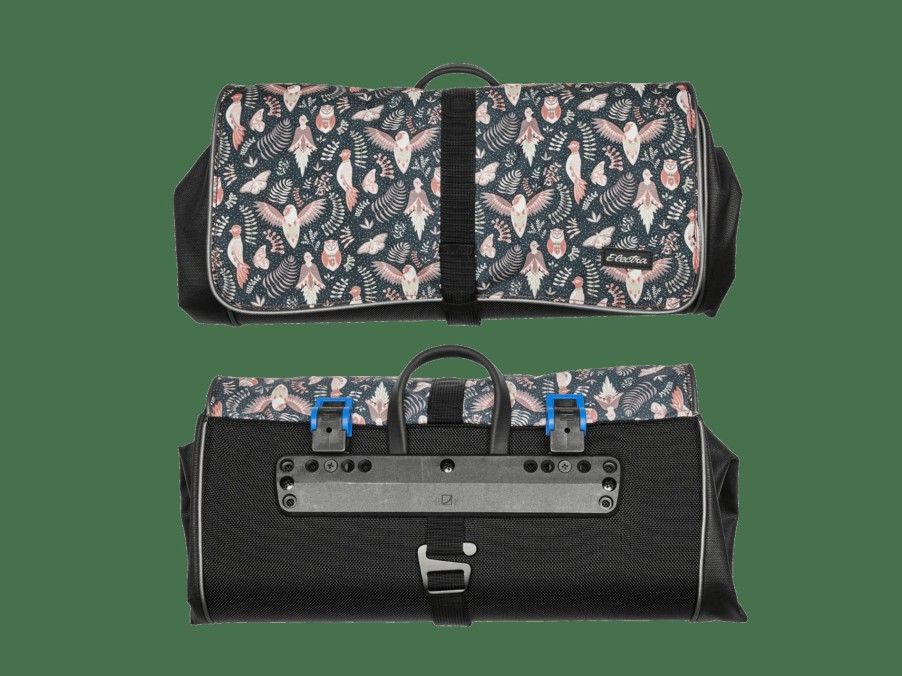 Accessories Trek Bags & Panniers | Electra Fern Pannier Bag Black/Grey