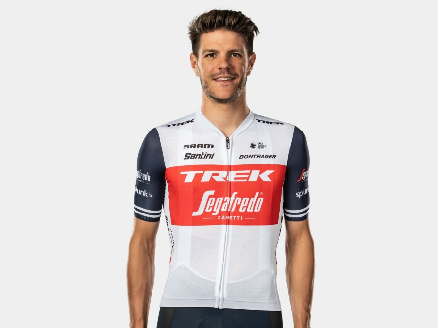 Apparel Trek Team Wear | Santini Trek-Segafredo Men'S Team Jersey White/Dark Blue