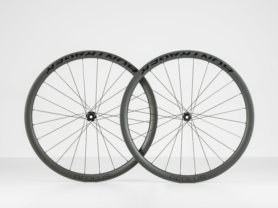 Parts Trek Road Wheels | Bontrager Aeolus Pro 37 Tlr Disc Road Wheel Black