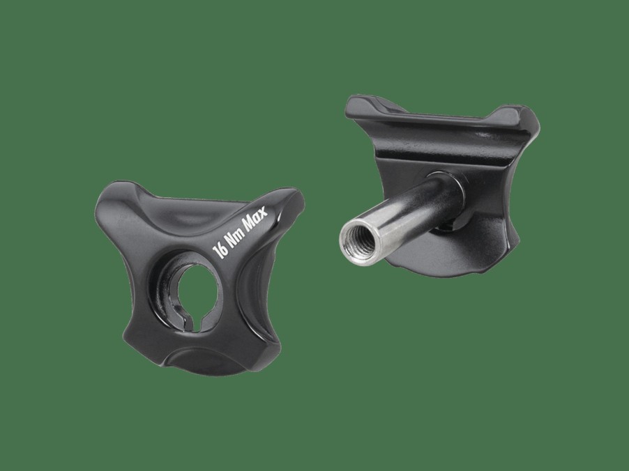 Parts Trek Seatpost Accessories | Bontrager Rotary Head Seatpost 7X7Mm Saddle Clamp Ears Black