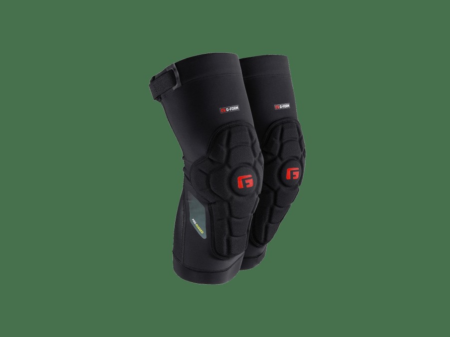 Accessories Trek Protective Gear | G-Form Pro-Rugged Knee Guards Black