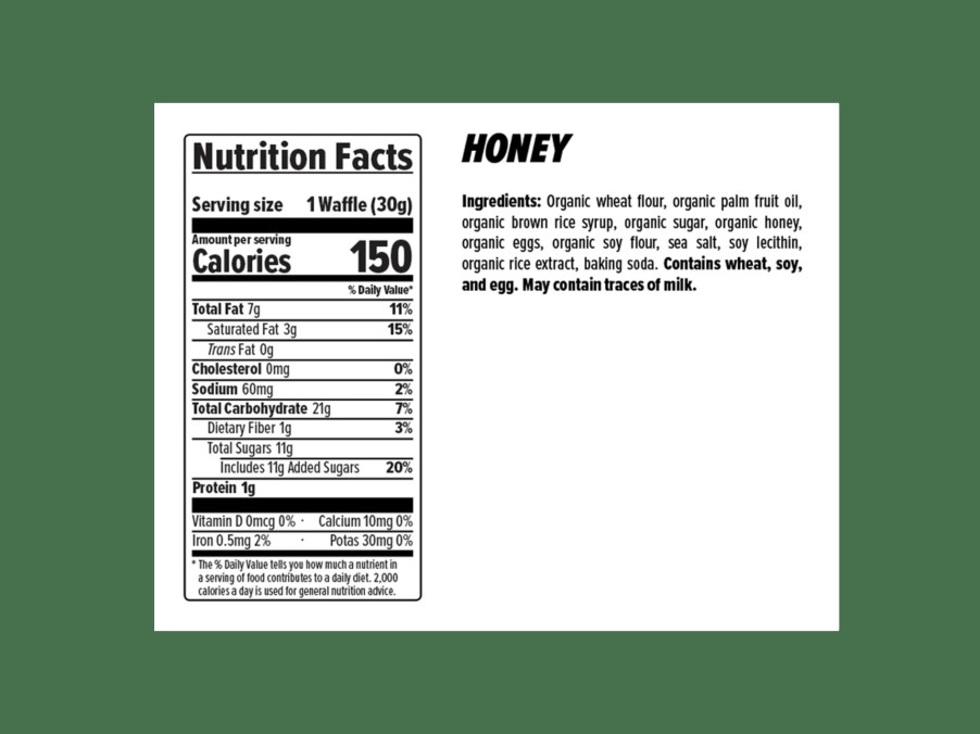 Accessories Trek Nutrition | Honey Stinger Organic Waffle Box Of 6