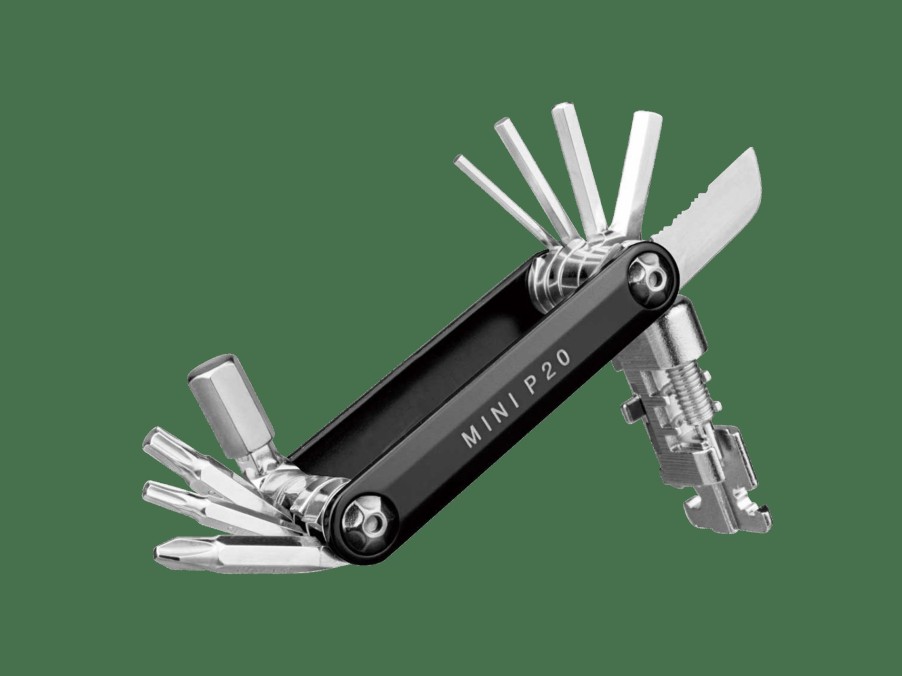 Parts Trek Tools & Maintenance | Topeak Mini P20 Multi-Tool Black