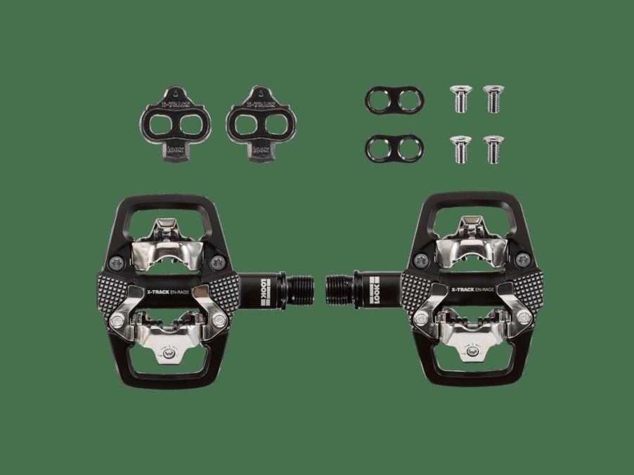 Parts Trek Pedals | Look X-Track En-Rage Mtb Pedal Black