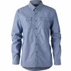 Apparel Trek Jerseys | Bontrager Adventure Cycling Chambray Shirt Chambray Blue