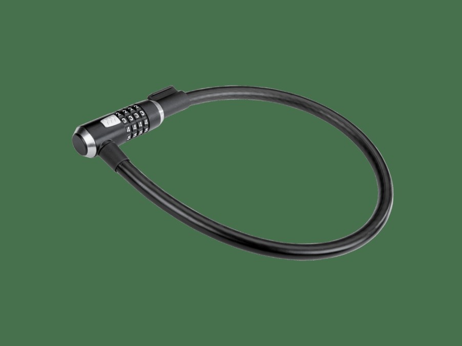 Accessories Trek Locks | Kryptonite Kryptoflex 1565 Combo Cable Lock Black